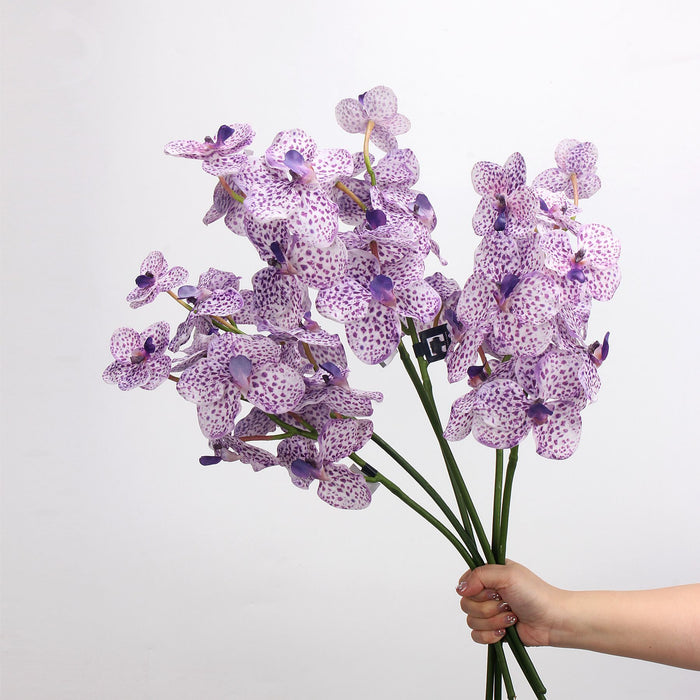 Bulk 21.6 inches Tall Dreamy Orchids Real Touch Flowers Stems Spray Wholesale