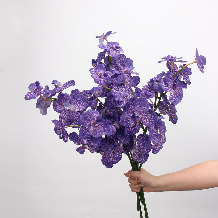 Bulk 21.6 inches Tall Dreamy Orchids Real Touch Flowers Stems Spray Wholesale