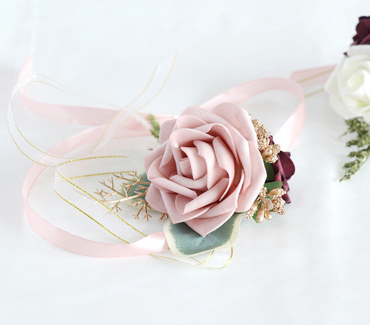 Bulk Cameo Rose Wrist Corsage Wholesale