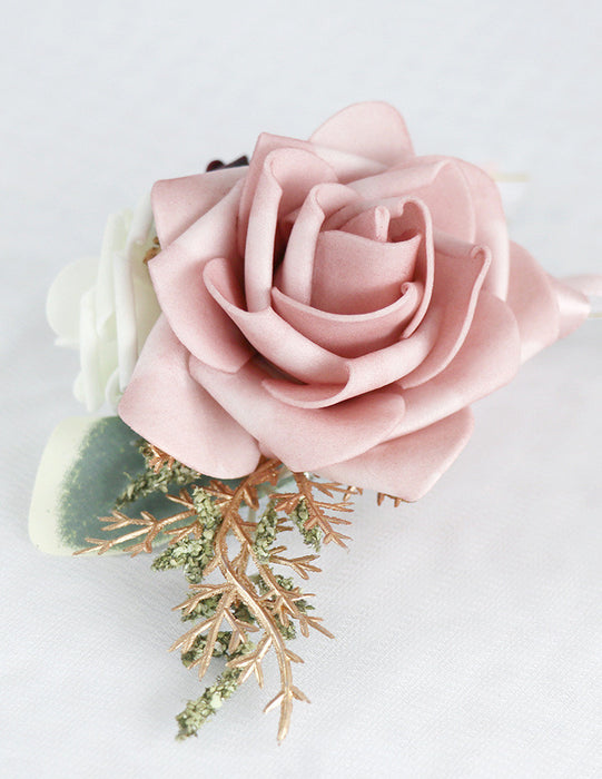 Bulk Cameo Rose Corsage for Wedding Wholesale