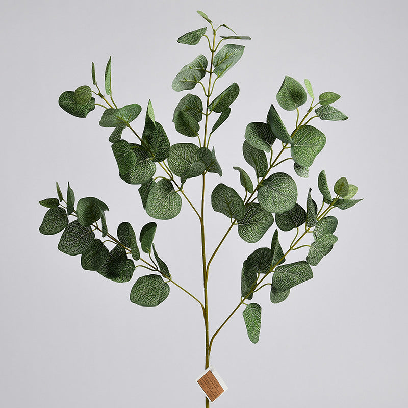 Branches d'eucalyptus artificielles de 35 pouces de hauteur, plantes botaniques, vente en gros, en exclusivité en gros