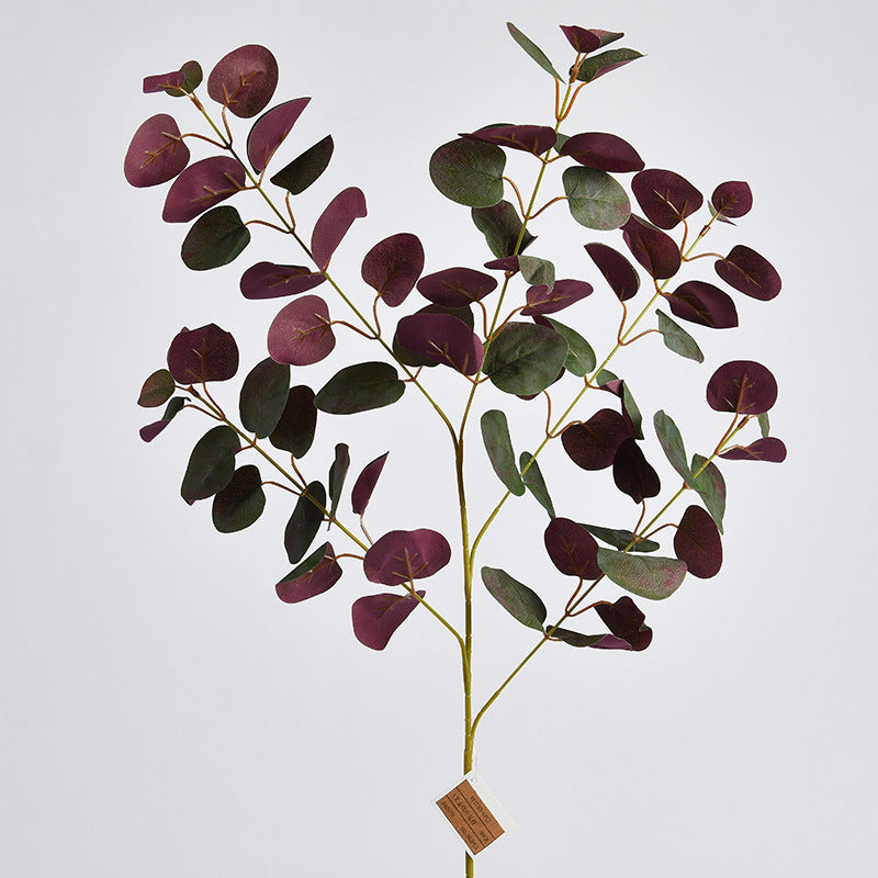 Branches d'eucalyptus artificielles de 35 pouces de hauteur, plantes botaniques, vente en gros, en exclusivité en gros