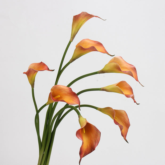 Bulk Exclusive Call Lily Stems Real Touch Call Lily Flowers Wholesale