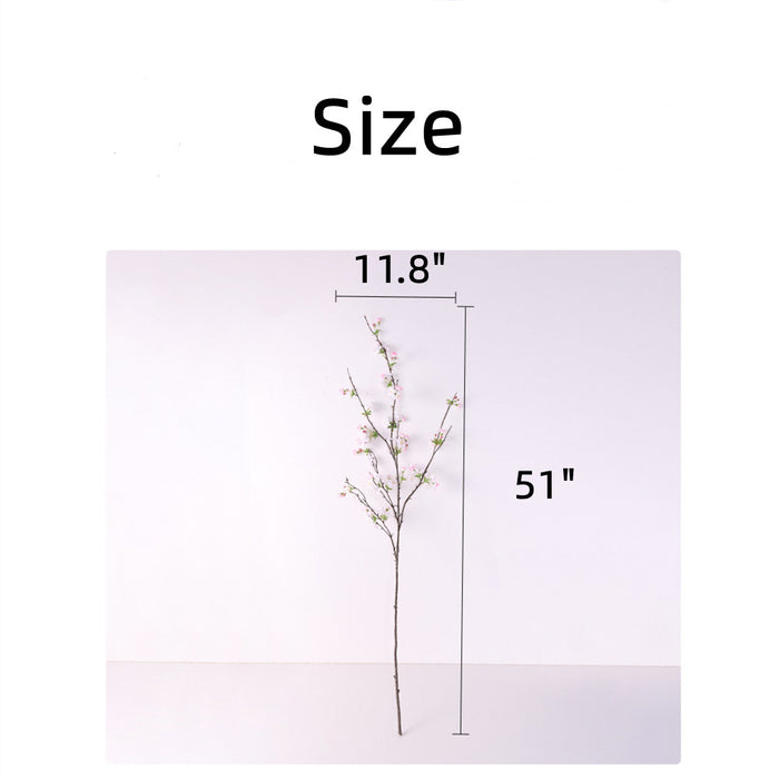 Bulk 51" Extra Tall Cherry Blossom Branch Stem Faux Spring Flowers Wholesale