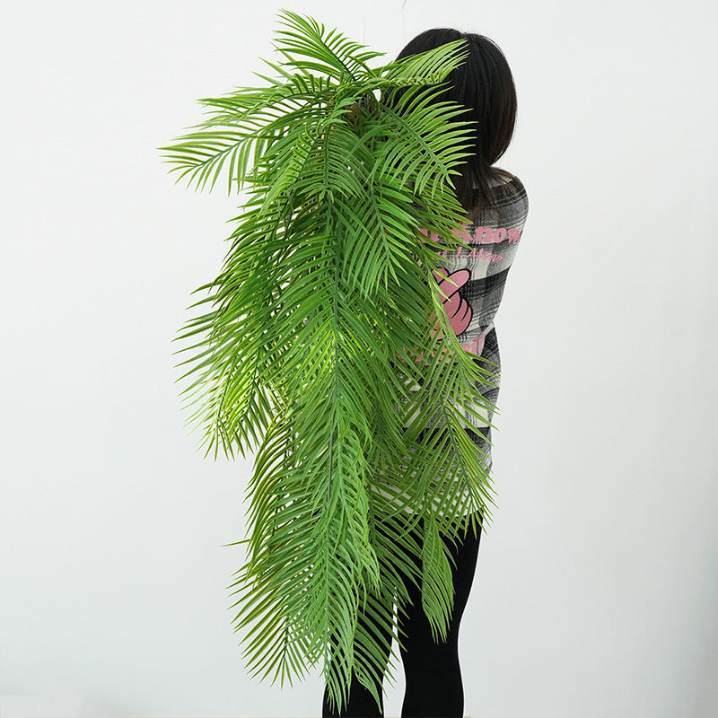 Bulk 49" Extra Long Areca Palm Greenery Hanging Bush Wholesale