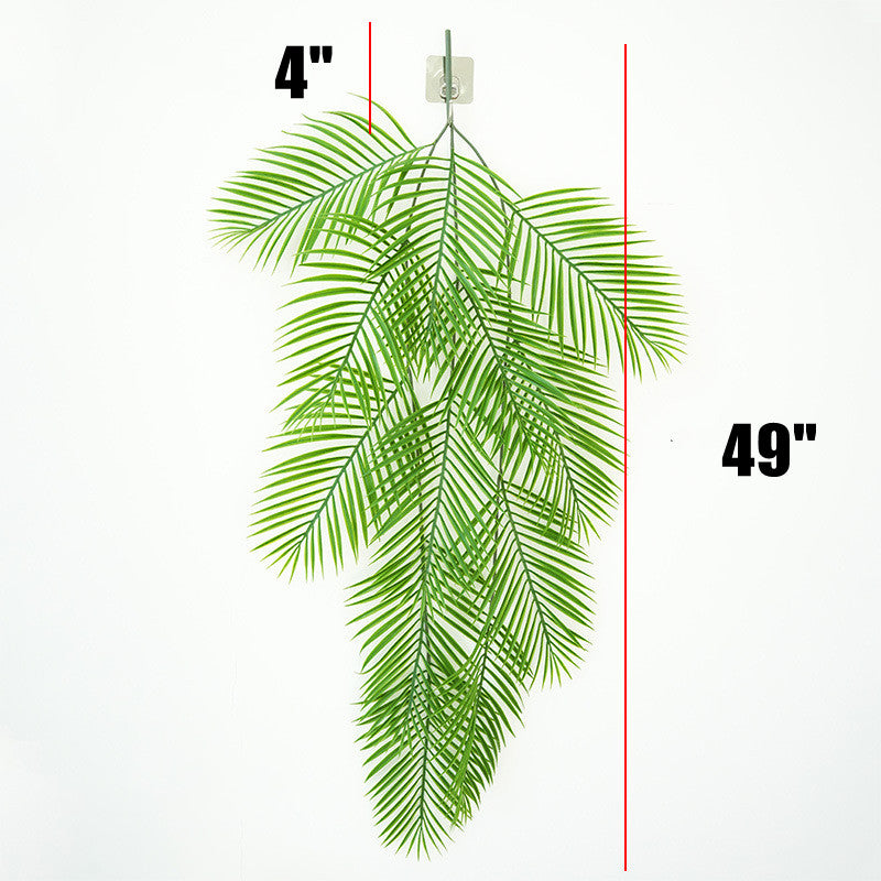 Bulk 49" Extra Long Areca Palm Greenery Hanging Bush Wholesale
