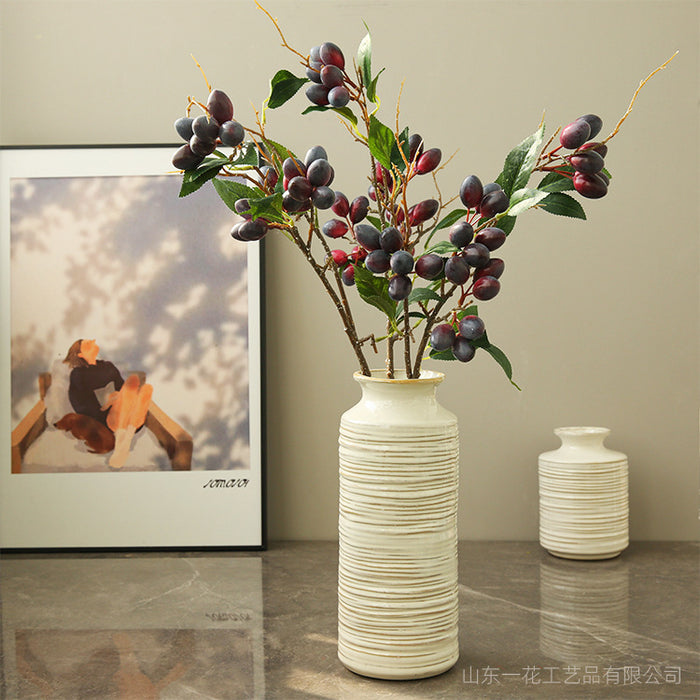 Bulk Extra Long Olive Fruits Branches Tree Plants Artificial Wholesale