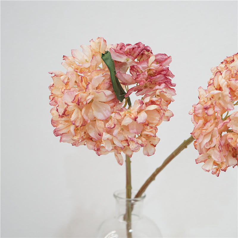 Flores a granel de 13" para otoño e invierno Hortensias con tallo Arreglos florales de otoño con hortensias al por mayor