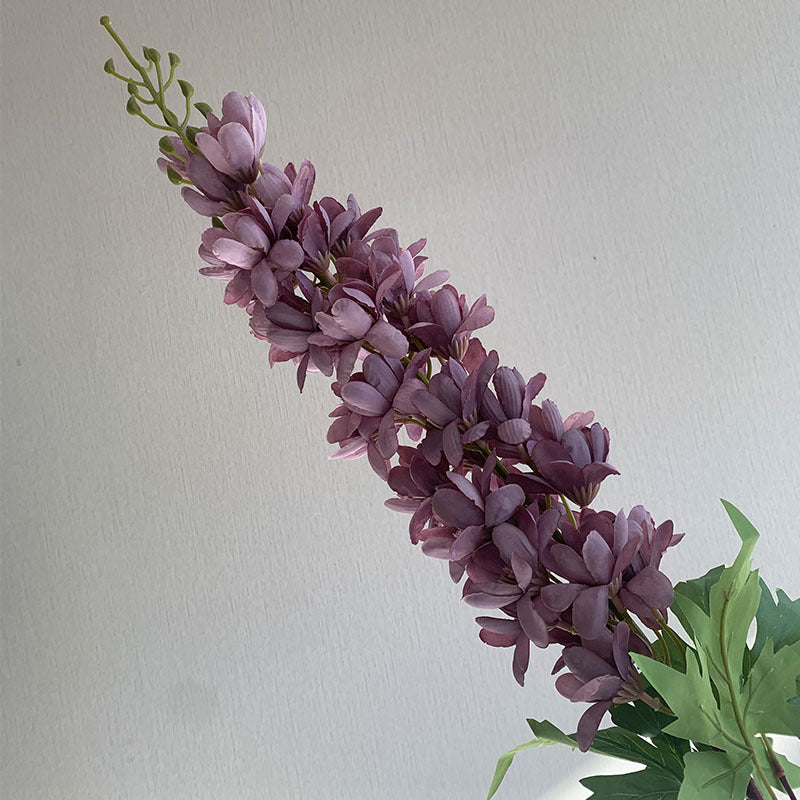 Bulk 5pcs 46" Extra Long Bluebonnet Stems Artificial Bluebonnet Flowers Wholesale