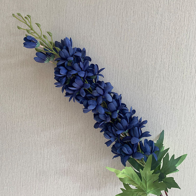 Bulk 5pcs 46" Extra Long Bluebonnet Stems Artificial Bluebonnet Flowers Wholesale