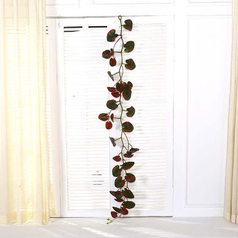 Bulk 10pcs 55ft in Total Faux Greenery Garland Tropical Leaves Garland for Outdoors and Indoors Wholesale