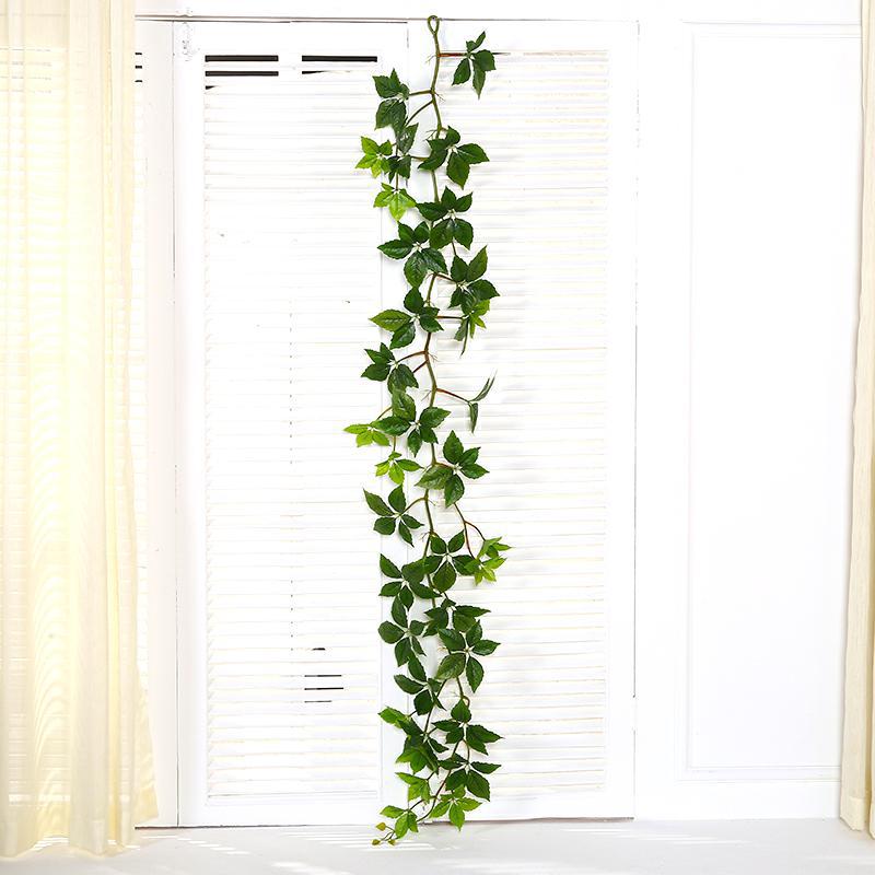 Bulk 10pcs 55ft in Total Faux Greenery Garland Tropical Leaves Garland for Outdoors and Indoors Wholesale