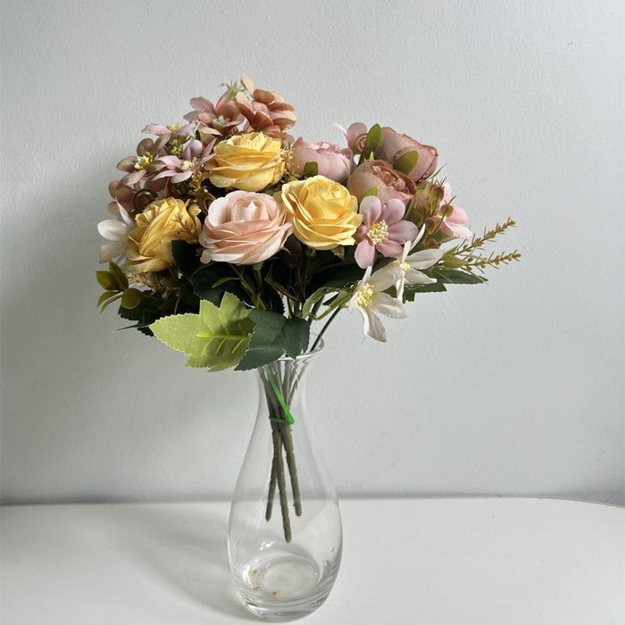 Clearance Faux Flowers Bouquet