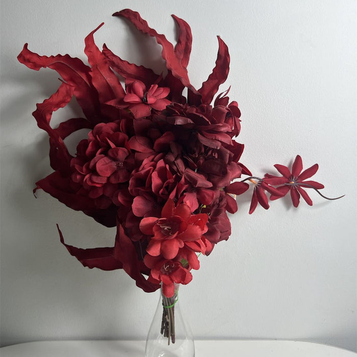 Clearance 8" Faux Flowers Bouquet