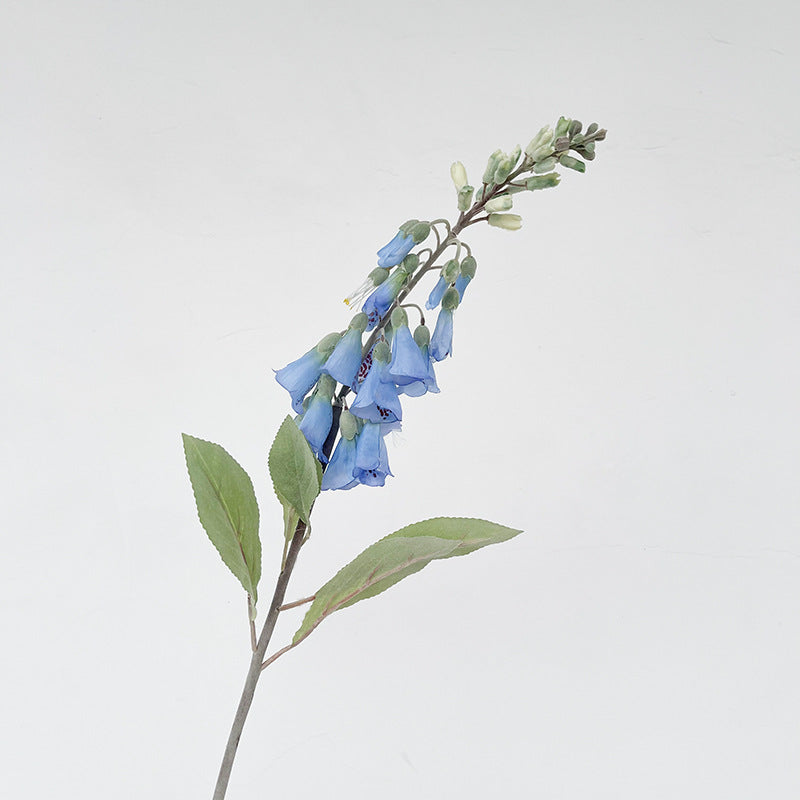 Lot de 3 tiges de digitales en soie pour arrangement de fleurs artificielles en gros 