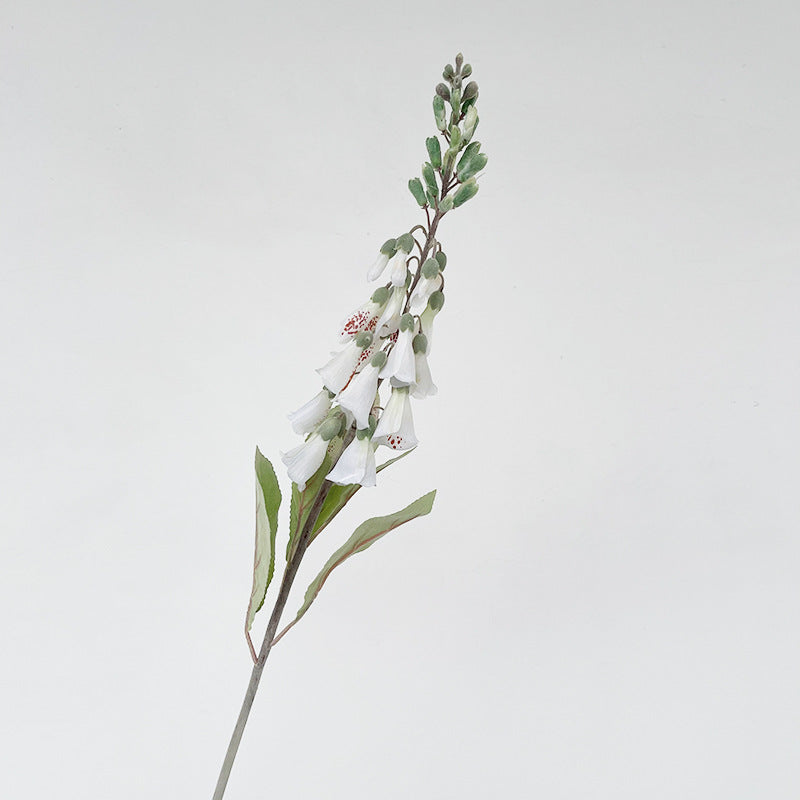 Lot de 3 tiges de digitales en soie pour arrangement de fleurs artificielles en gros 