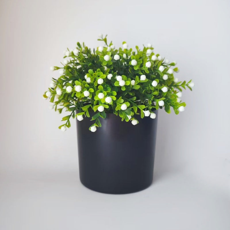 Bulk 8" Faux Potted Greenery Plants Artificial Greenery Plants in Pot Wholesale