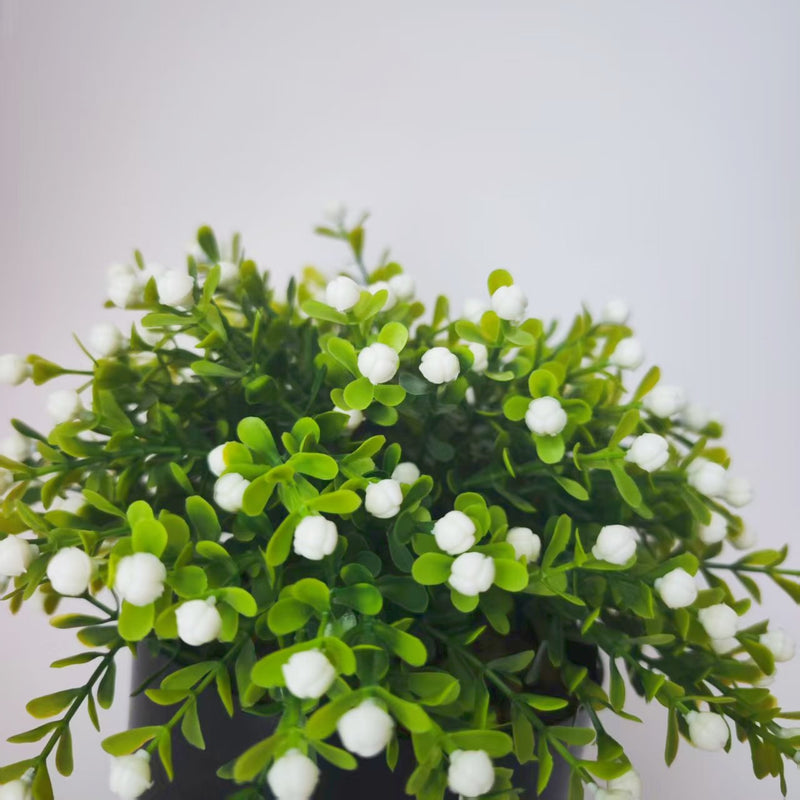 Bulk 8" Faux Potted Greenery Plants Artificial Greenery Plants in Pot Wholesale