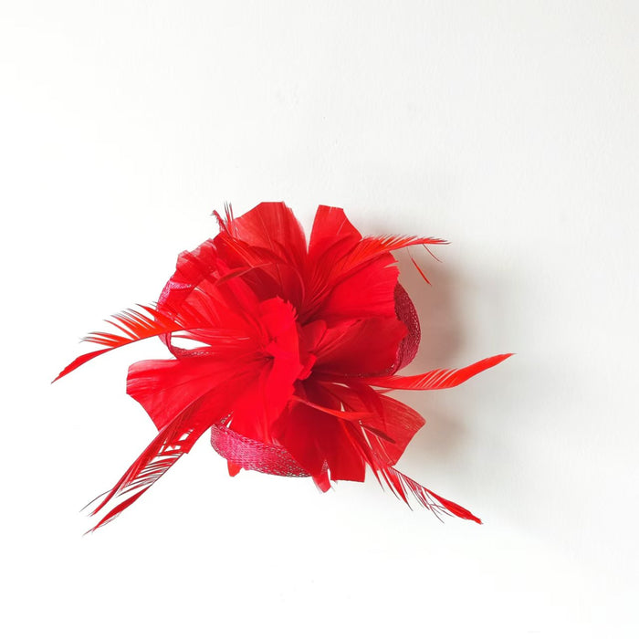 Bulk Christmas Ornaments Feather Flowers with Clip Christmas Decoration Wholesale