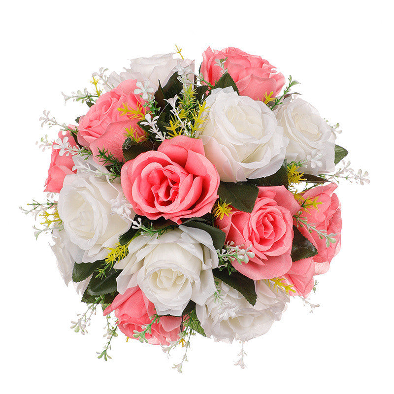 Bulk 2pcs Flower Ball Flower Arrangement Bouquet for Wedding Centerpiece Parties Home Décor Wholesale