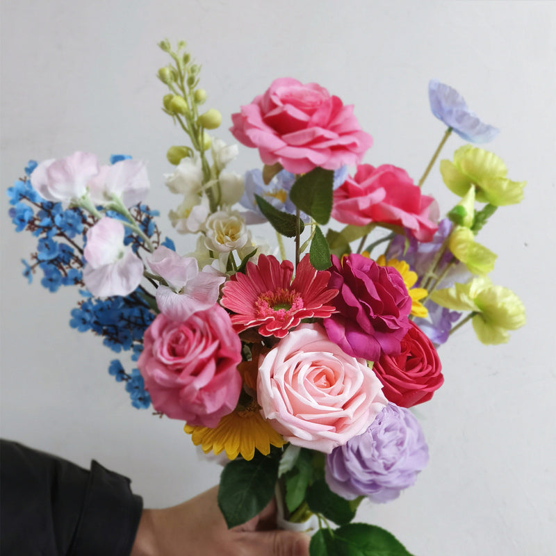 Clearance Faux Flowers Bouquet