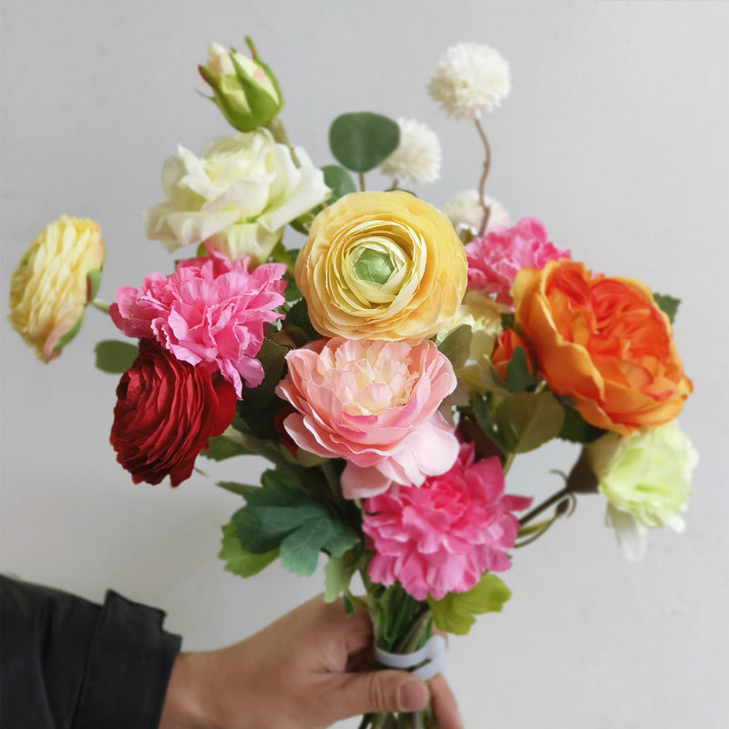 Clearance Faux Flowers Bouquet