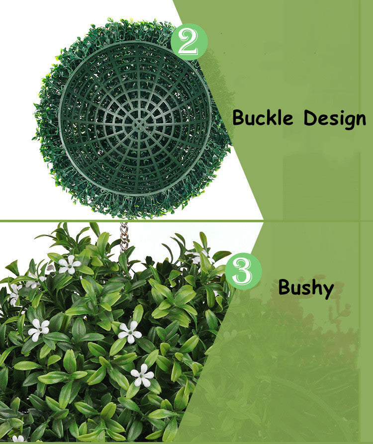 Bulk Greenery Flower Spheres Artificial Topiary Ball Wholesale
