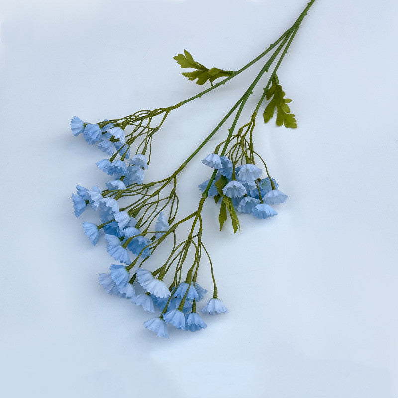 Lot de 10 fleurs artificielles « Forget Me Not » de 76,2 cm, 76,2 cm, tiges longues, pour arrangement floral, vente en gros