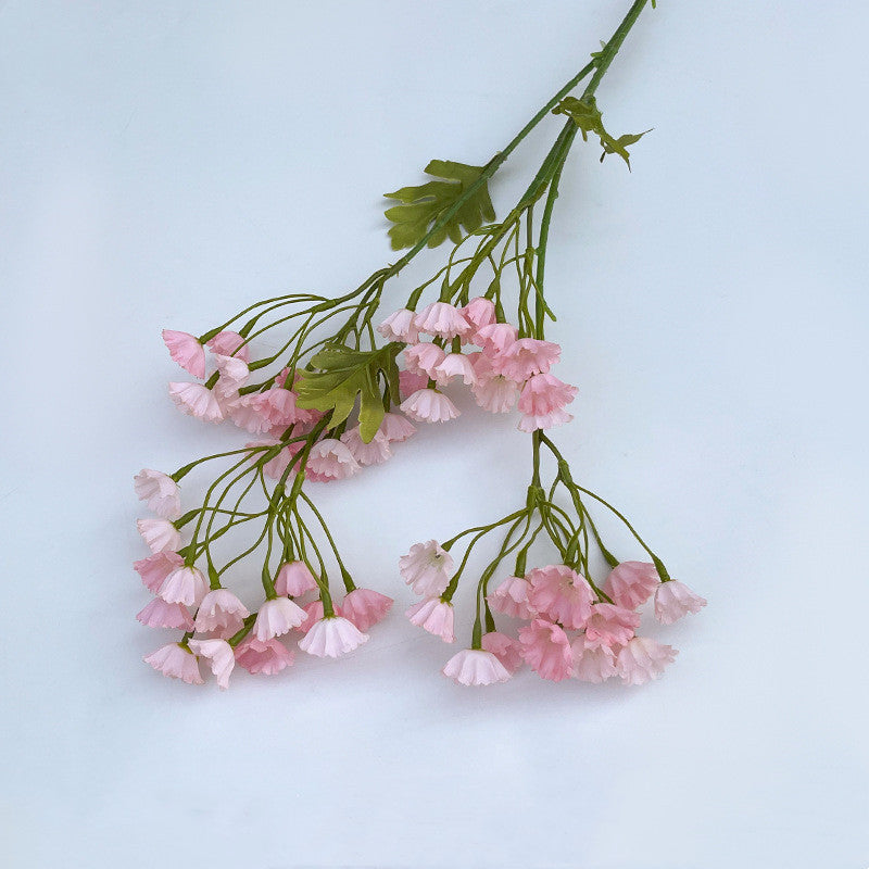 Lot de 10 fleurs artificielles « Forget Me Not » de 76,2 cm, 76,2 cm, tiges longues, pour arrangement floral, vente en gros