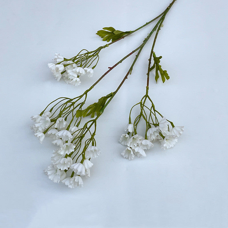 Lot de 10 fleurs artificielles « Forget Me Not » de 76,2 cm, 76,2 cm, tiges longues, pour arrangement floral, vente en gros