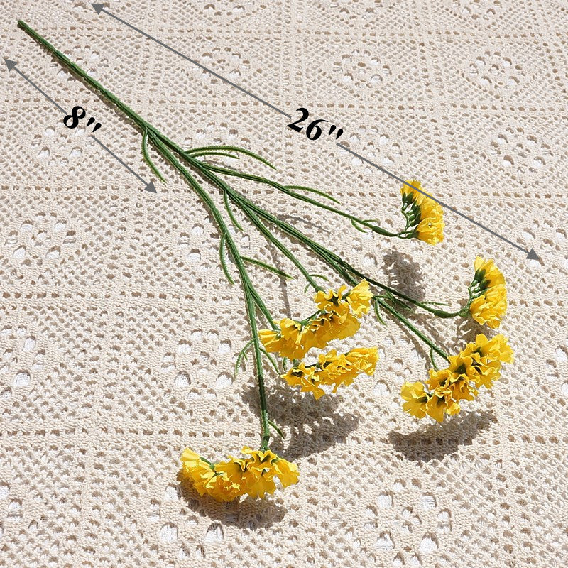 Bulk 26" Forget Me Not Stems Spray Branches Faux Silk Flowers Arrangements Wholesale