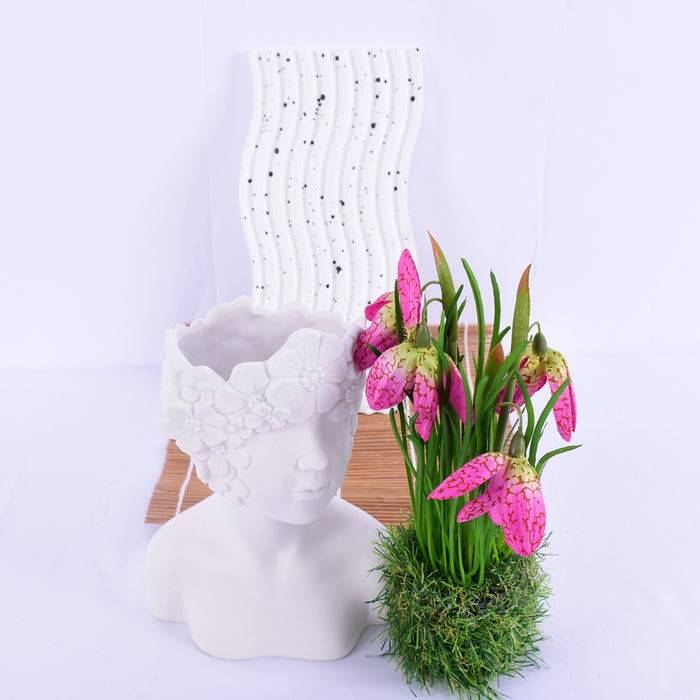 Bulk 9" Fritillaria Flower Base for Bonsai Small Vase Wholesale