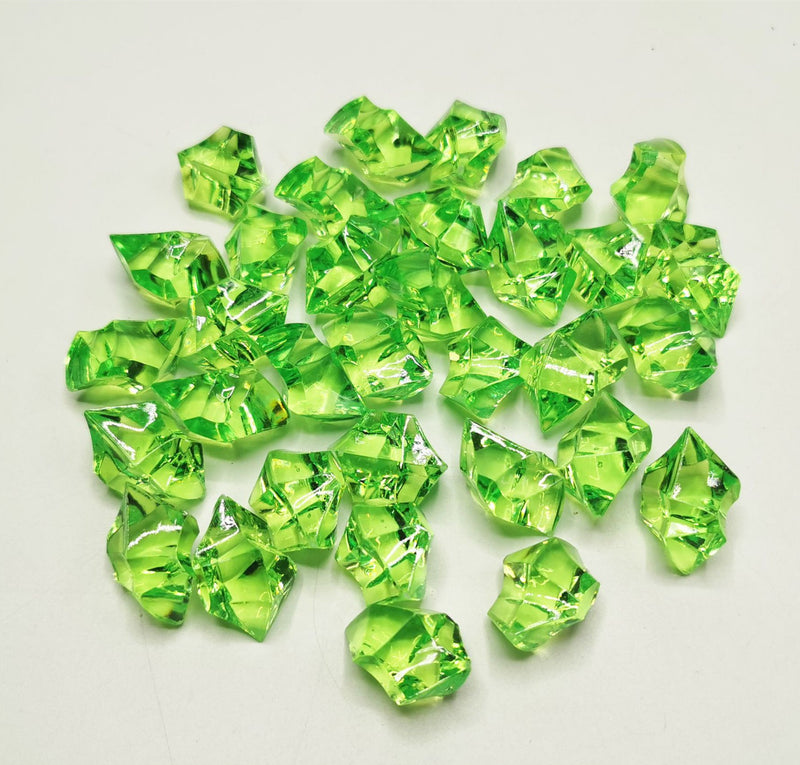 Bulk 250Pcs Vase Filler Crystal Crushed Ice Cubes Christmas Arrangements Wholesale