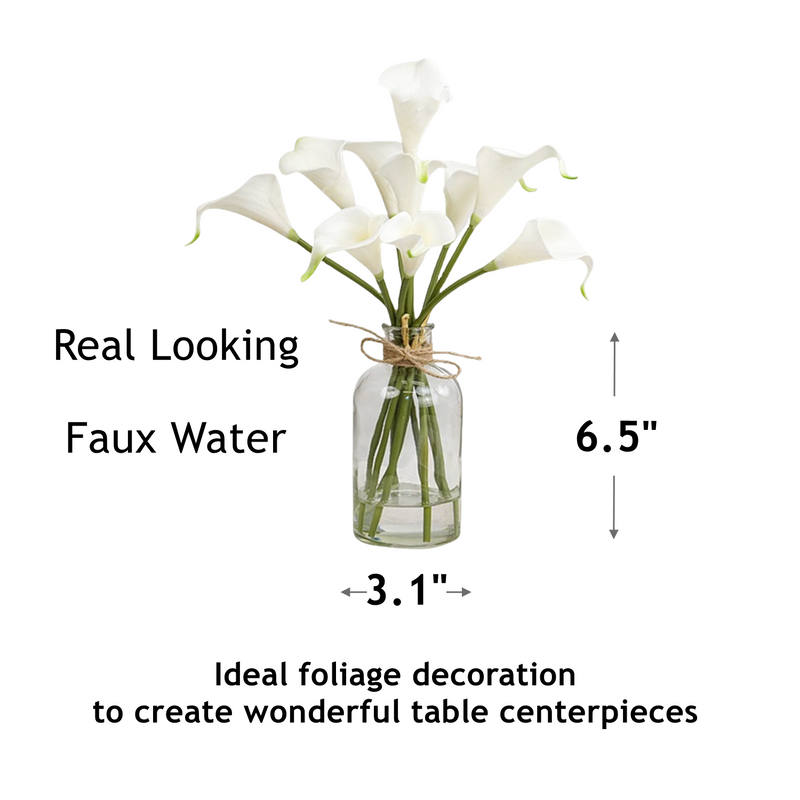 Bulk 6 Styles White Elegant Flower Centerpiece Wholesale