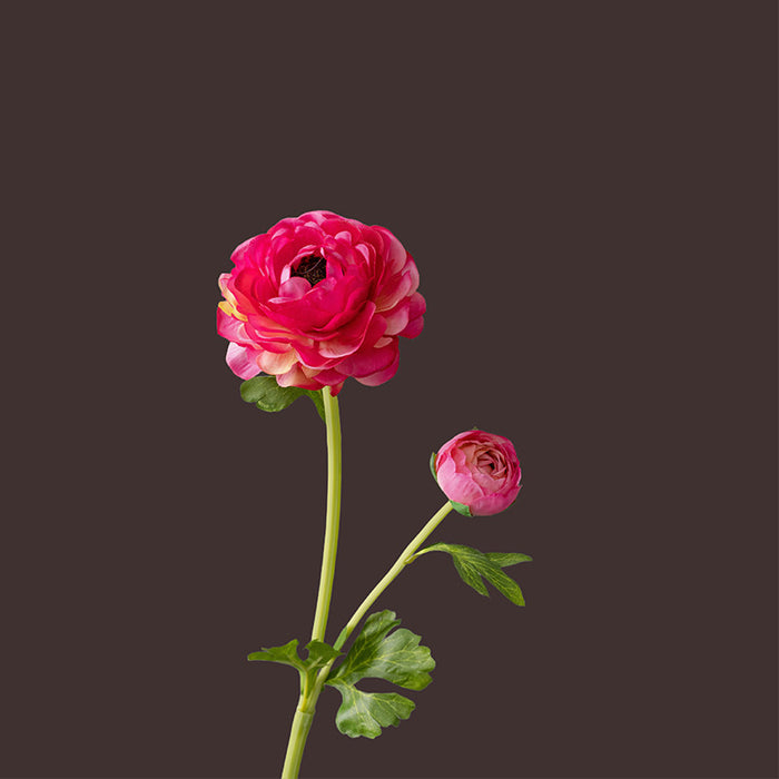 Bulk 20" Ranunculus Stems Artificial Silk Flowers for Wedding Home Decoration Wholesale