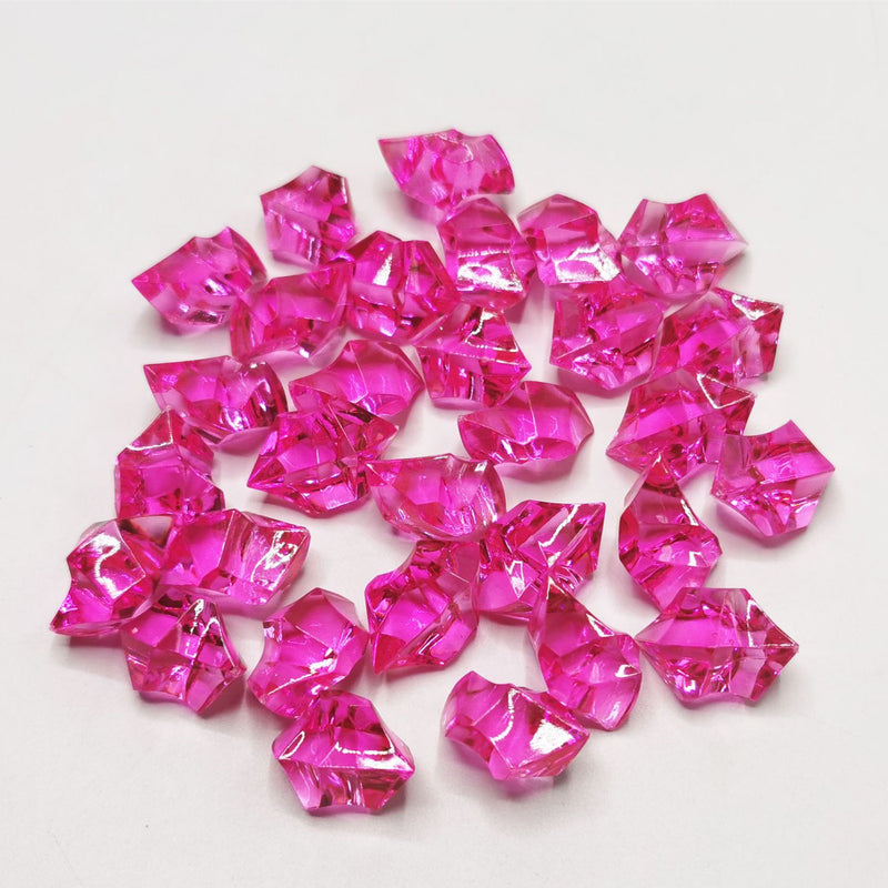 Bulk 250Pcs Vase Filler Crystal Crushed Ice Cubes Christmas Arrangements Wholesale