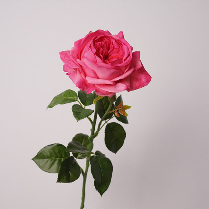 Premium 27" Real Touch Roses - Lifelike Silk Floral Arrangements for Weddings & Home Decor
