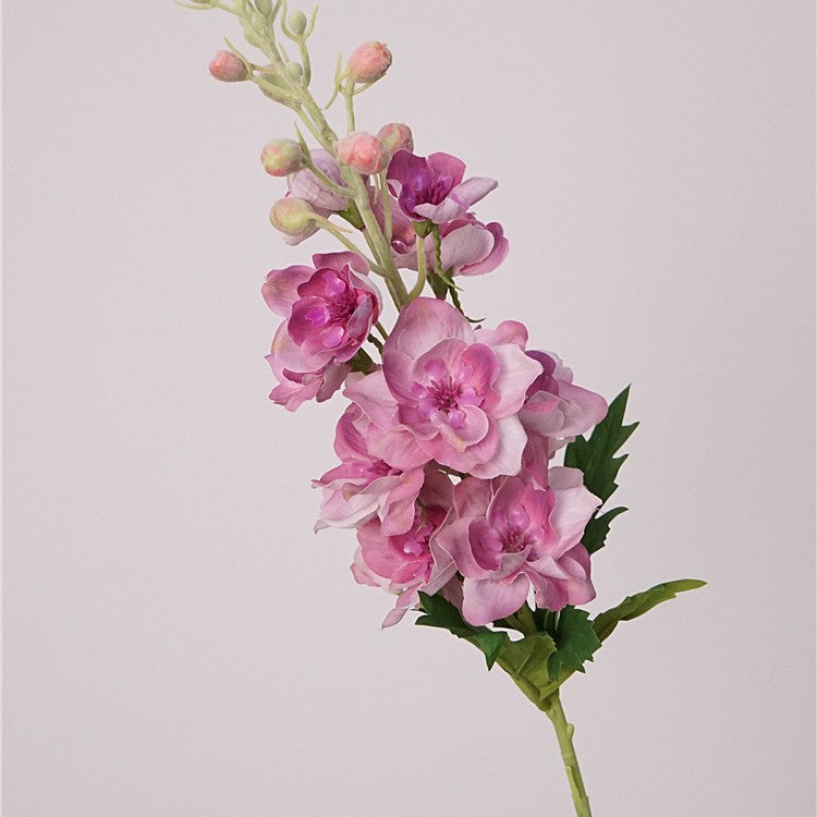 Premium 28.3" Real Touch Delphinium - Lifelike Floral Arrangements for Weddings & Home Decor
