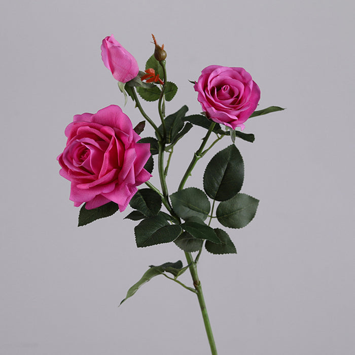 Bulk 29.5 inches Tall Rose Spray Stems Real Touch Flowers Artificial Wholesale