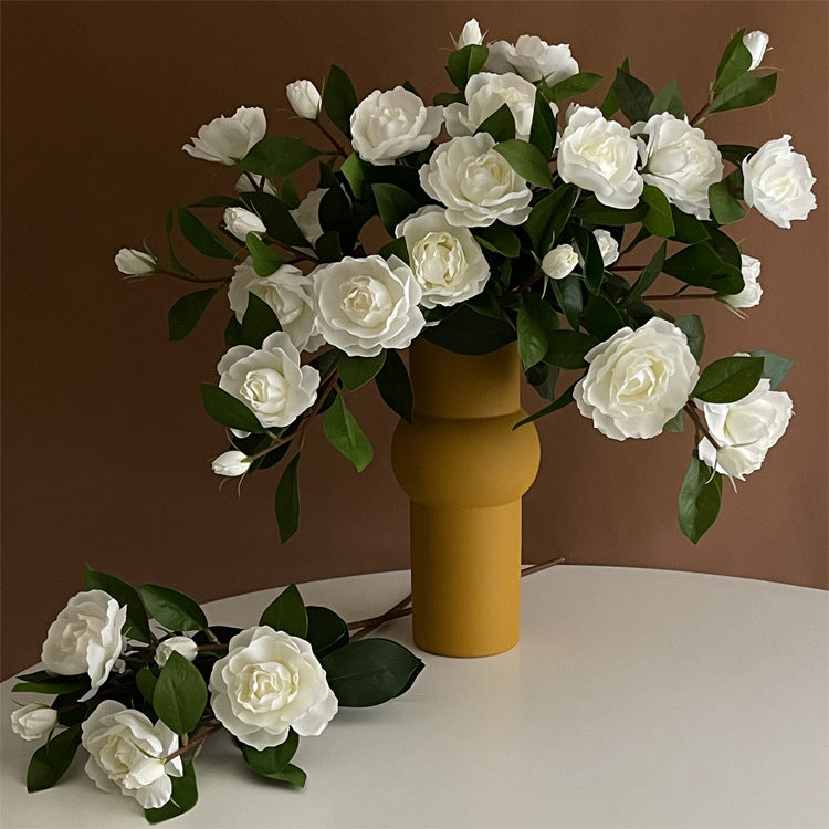 Bulk 24" Gardenia Stems Spray Silk Flowers Artificial Wholesale