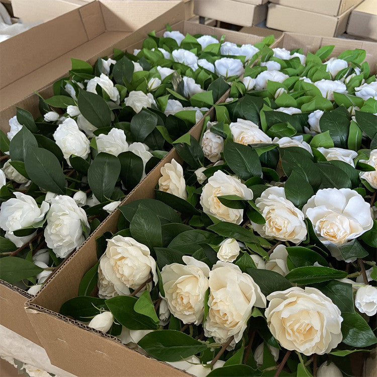 Bulk 24" Gardenia Stems Spray Silk Flowers Artificial Wholesale