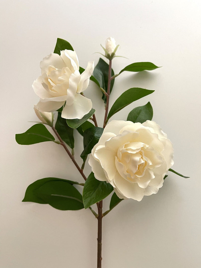 Bulk 24" Gardenia Stems Spray Silk Flowers Artificial Wholesale