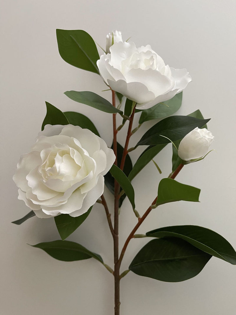 Bulk 24" Gardenia Stems Spray Silk Flowers Artificial Wholesale