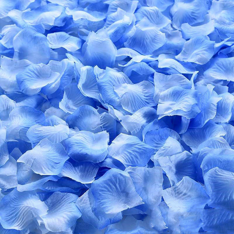 Liquidation en vrac 3000 PCS pétales de rose en soie artificielle pour les événements de mariage de nuit romantique fête en gros 