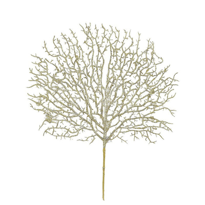 Bulk 19.6" Golden Antler Shaped Tree Branch Manzanita Branches for Festival Decor Wholesale