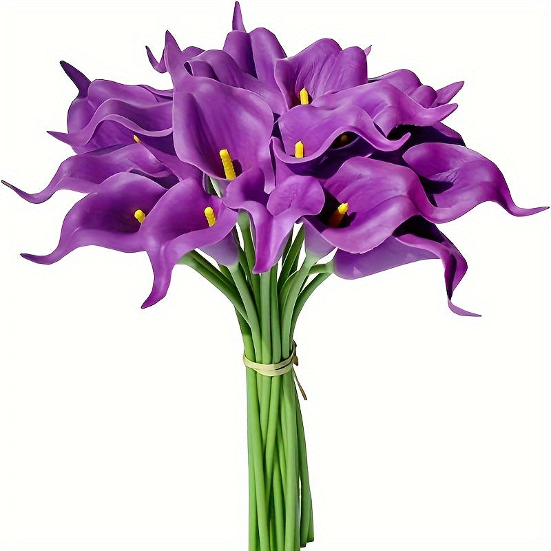 Wholesale Clearance 20pcs Real Touch Calla Lily Bouquets for Stunning Centerpieces