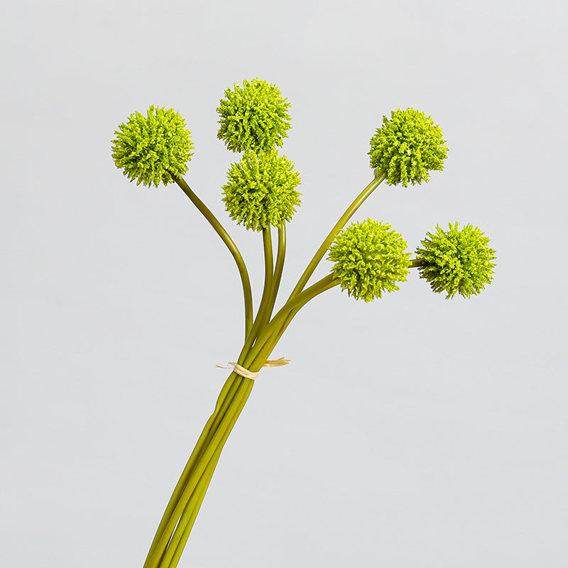 Bulk 11" Artificial Golden Ball Stems Bundle Bouquet for Autumn Decoration Wholesale