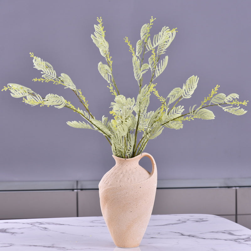 Tiges et branches de mimosas en vrac de 39 pouces, plantes artificielles au toucher réaliste, vente en gros