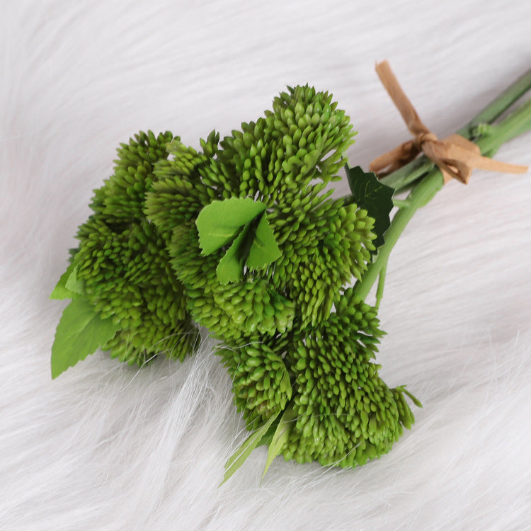 Premium 11.4" Real Touch Fruit Seeds Stems - Lifelike Floral Arrangements for Weddings & Home Decor