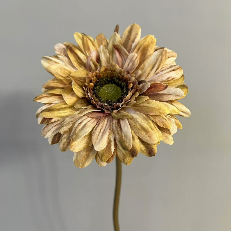 Bulk 18" Autumn/Winter Tone Artificial Daisy Gerbera Stems for Home & Wedding Decor